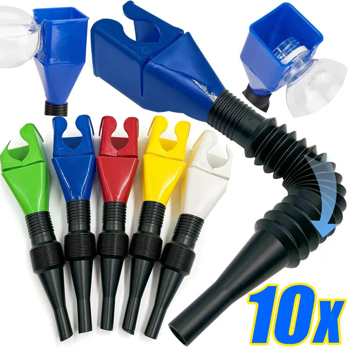 Universal No-Spill Oil Funnel Kit