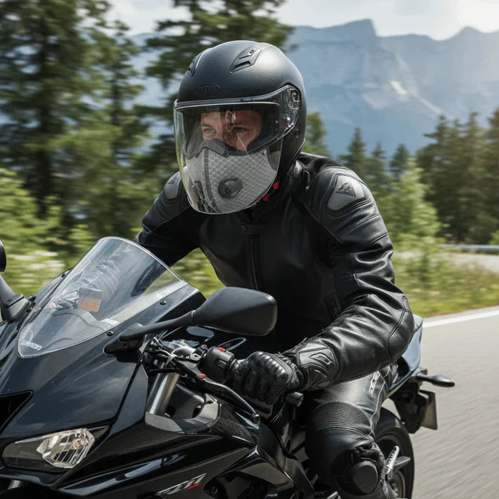 Windproof Cycling Face Mask with Goggles