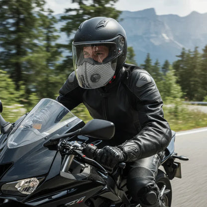Windproof Cycling Face Mask with Goggles