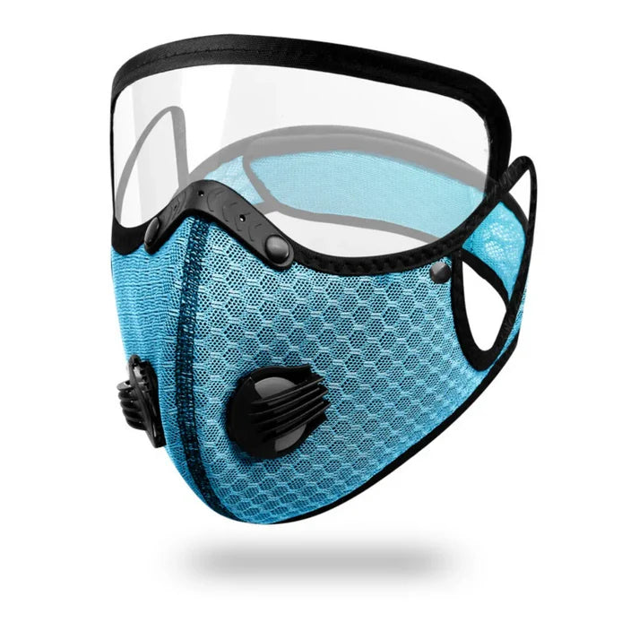Windproof Cycling Face Mask with Goggles