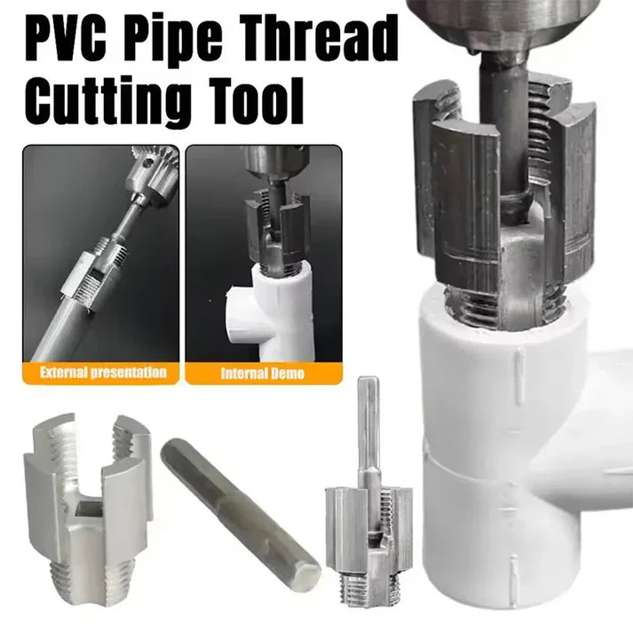 2-in-1 PVC Pipe Threading Tool Kit