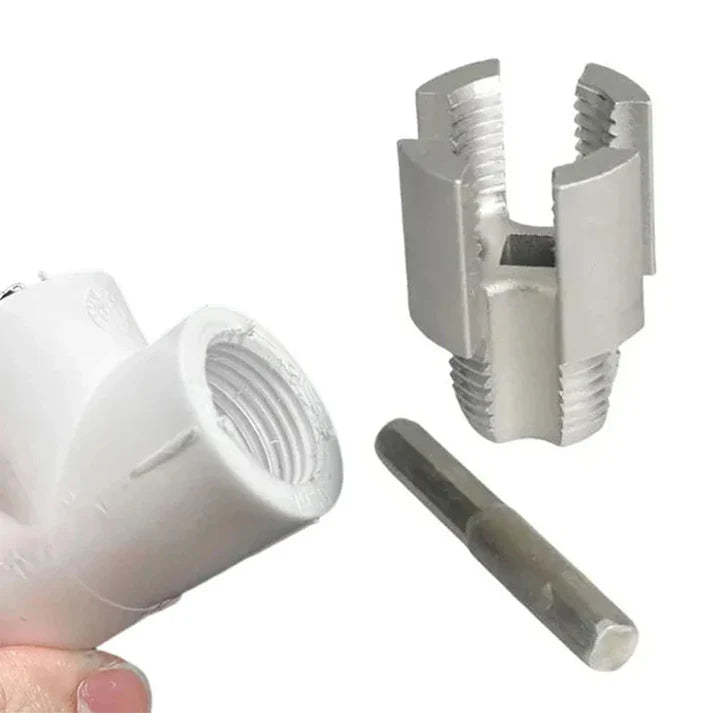 2-in-1 PVC Pipe Threading Tool Kit