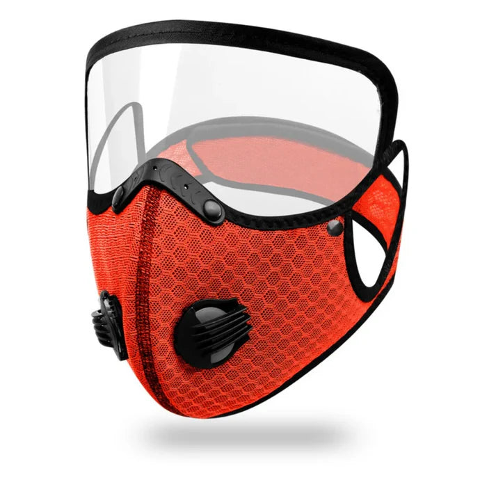 Windproof Cycling Face Mask with Goggles