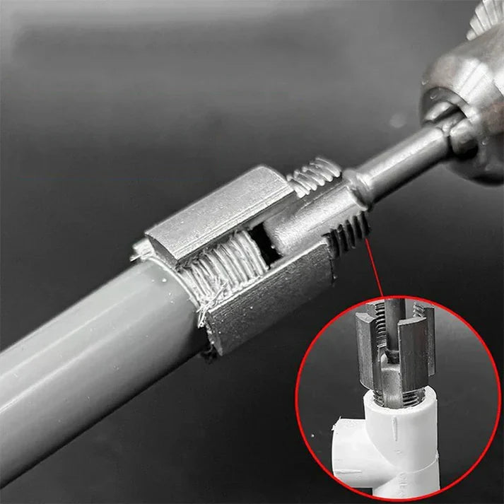 2-in-1 PVC Pipe Threading Tool Kit