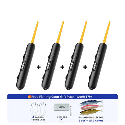 Bio-Animated Smart Bait Enhancer | "Revive Dead Bait" Robotic Fishing Lure with Sonic Attraction