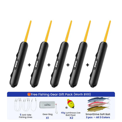 Bio-Animated Smart Bait Enhancer | "Revive Dead Bait" Robotic Fishing Lure with Sonic Attraction