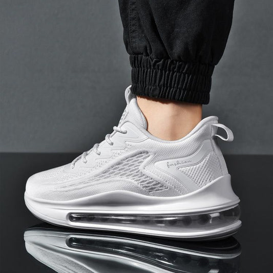 Men's Breathable Running Shoes With a Knit Upper