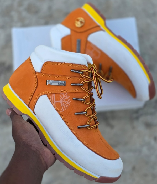 Workwear-Inspired High-Top Sneakers