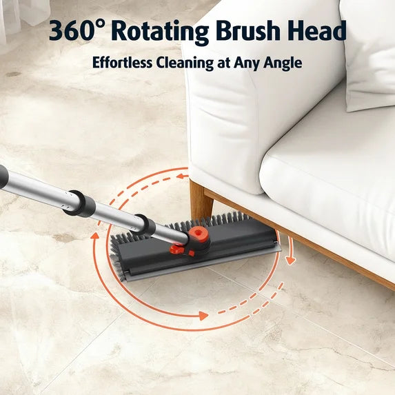 3-in-1 Long Handle Floor Scrub Brush