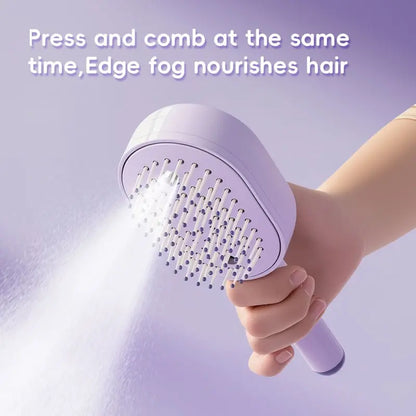 Electric Mist Massage Hair Brush