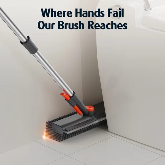 3-in-1 Long Handle Floor Scrub Brush
