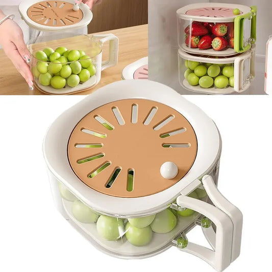 Portable Fruit Washing Basket