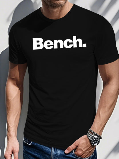 Men's Printed T-shirt With Letter Print