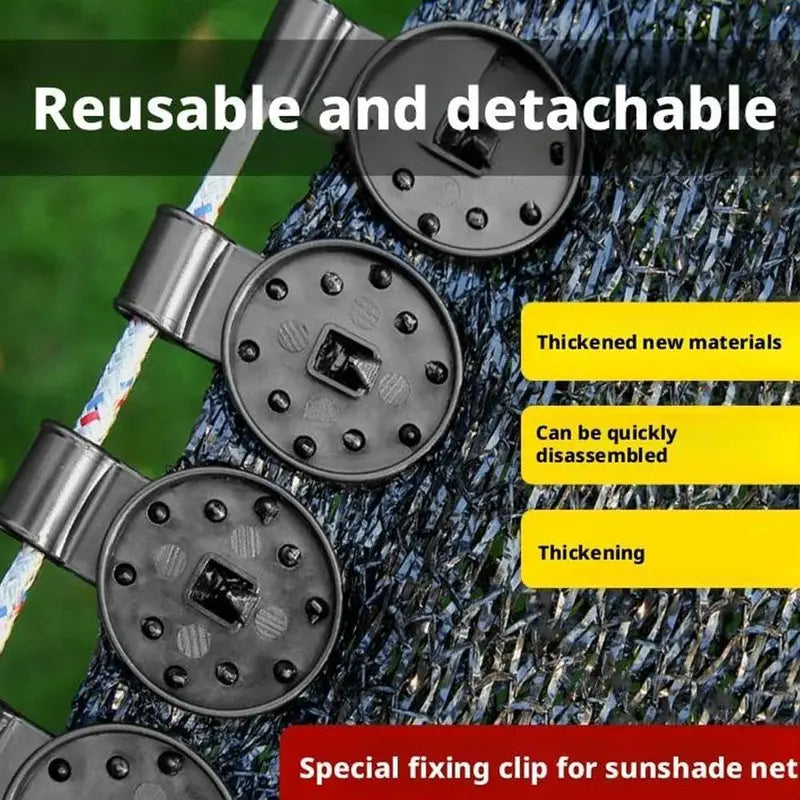 Heavy-Duty Shade Cloth Clips