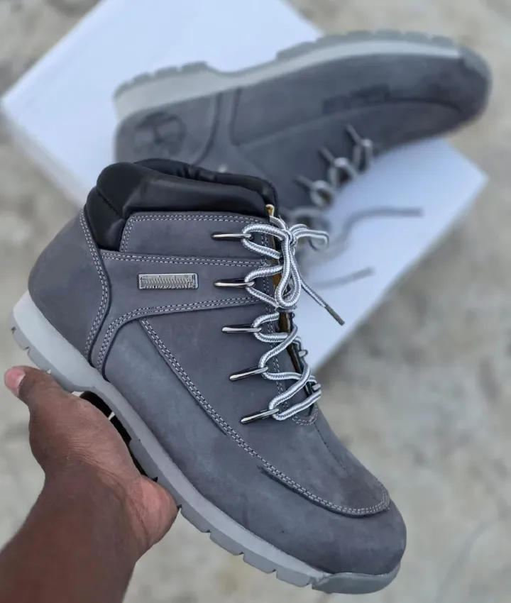 Workwear-Inspired High-Top Sneakers