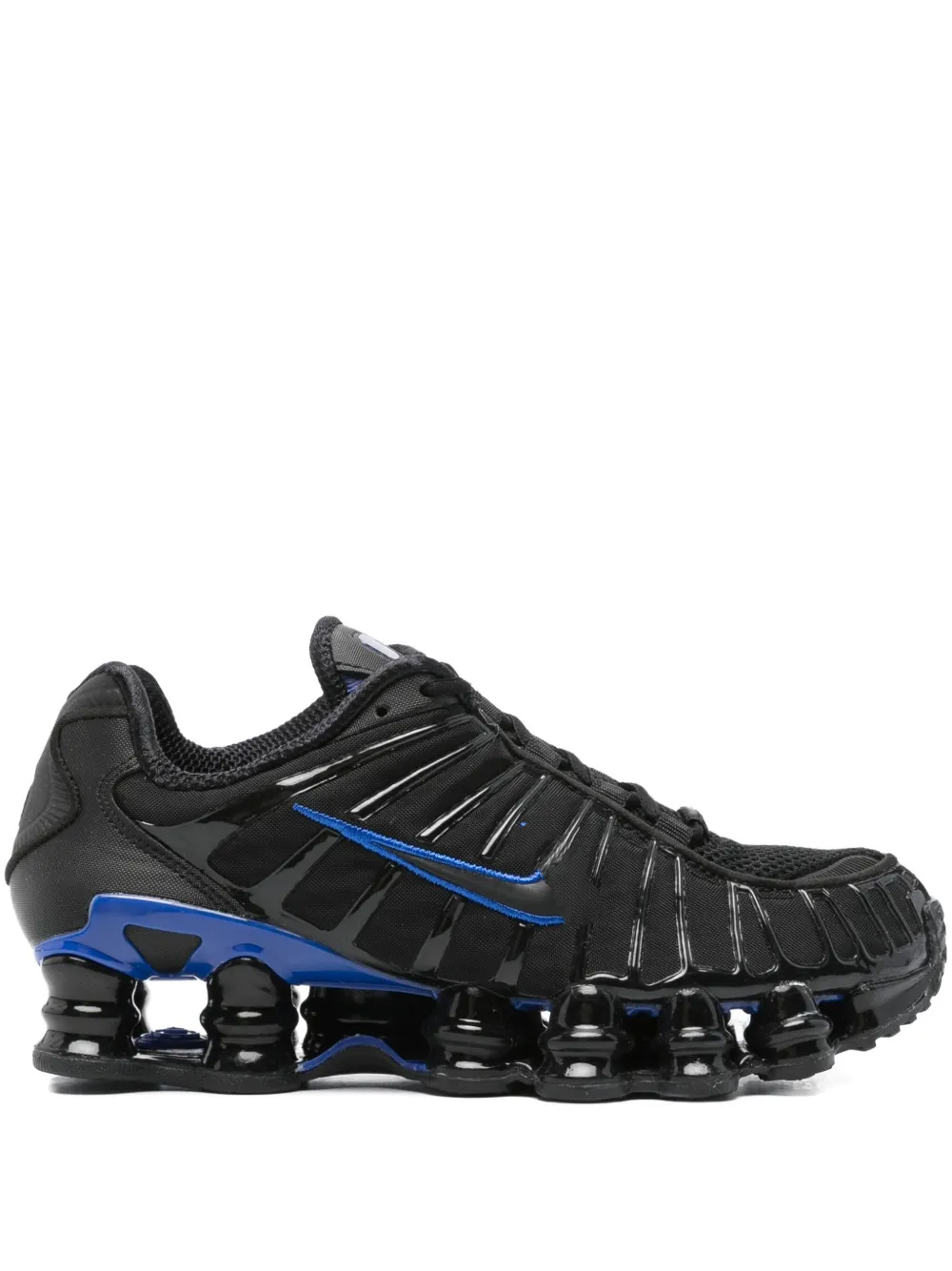 Shox TL Unisex Trainers in Black Racer Blue