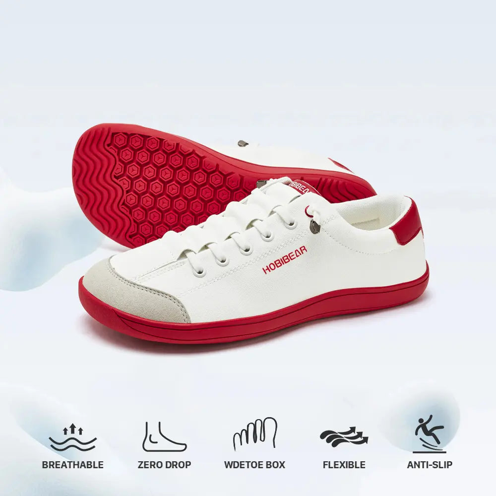 Barefoot Minimalist Wide Width Canvas Slip-on Shoes Womens Mens