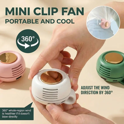 360° Clip-On Personal Fan