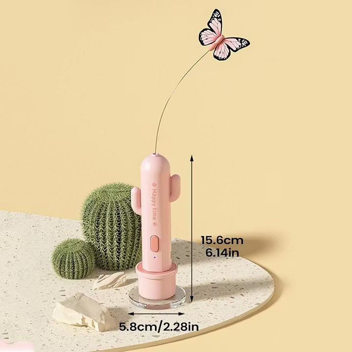 Electric Cat Toy - Cactus Shaped Interactive Wand