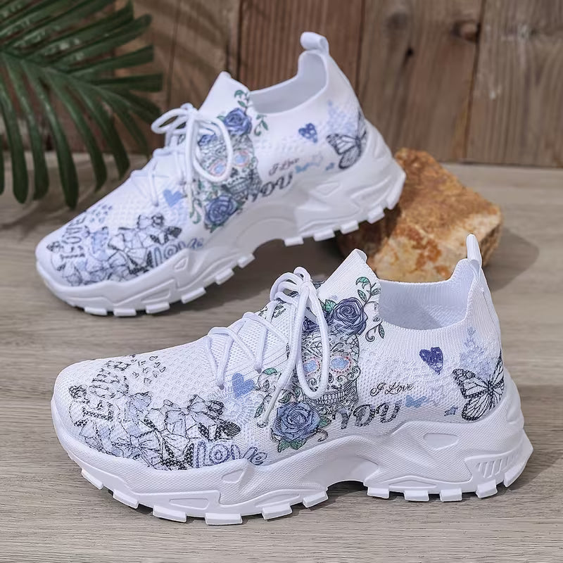 Women'S Fashion Casual Athletic Shoes Mesh Sneakers