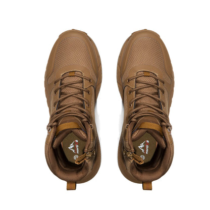 Men's Tactical Boots Lightweight Comfortable All-Day Work Boots with Side Zipper