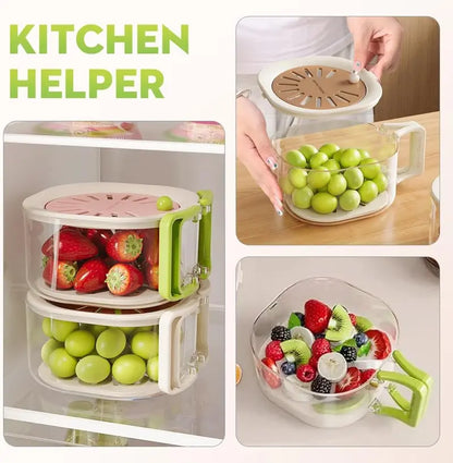 Portable Fruit Washing Basket