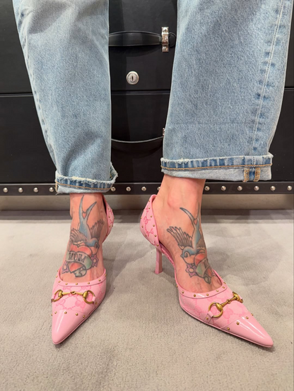 Women's Savoy Pink Canvas Pump