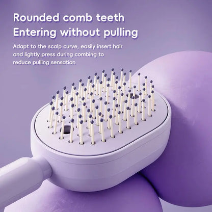 Electric Mist Massage Hair Brush