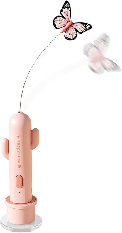 Electric Cat Toy - Cactus Shaped Interactive Wand