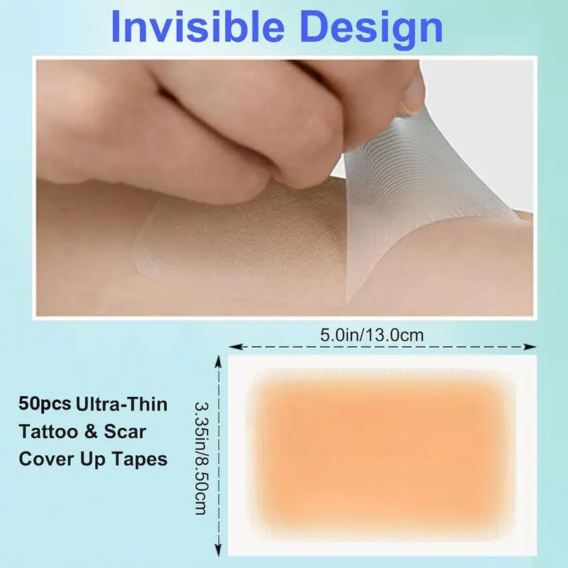 Invisible Waterproof Tattoo Cover Patch Set