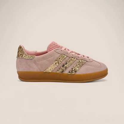 Original Shimmer Stripe Suede Flat Sneakers