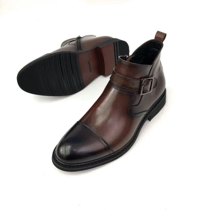 Classic Cut Side Buckle Booties