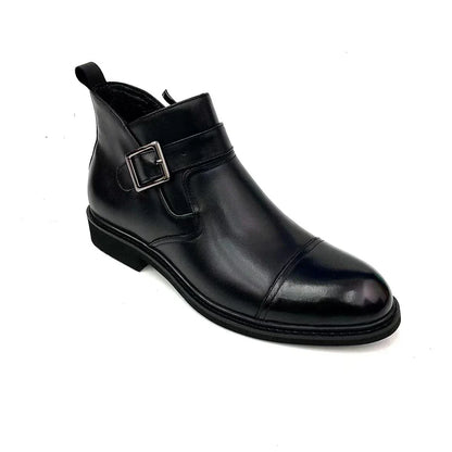 Classic Cut Side Buckle Booties