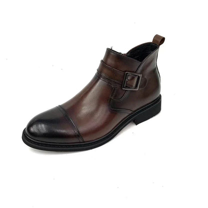 Classic Cut Side Buckle Booties