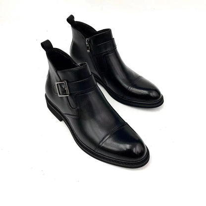 Classic Cut Side Buckle Booties