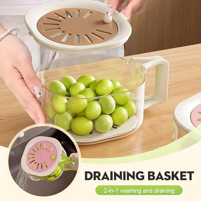 Portable Fruit Washing Basket