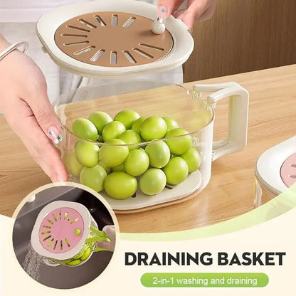 Portable Fruit Washing Basket