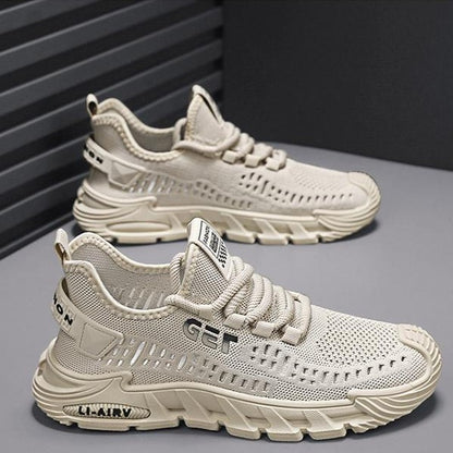 Breathable Knit Mesh Soft Sole Sneakers