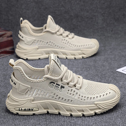 Breathable Knit Mesh Soft Sole Sneakers