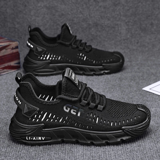 Breathable Knit Mesh Soft Sole Sneakers