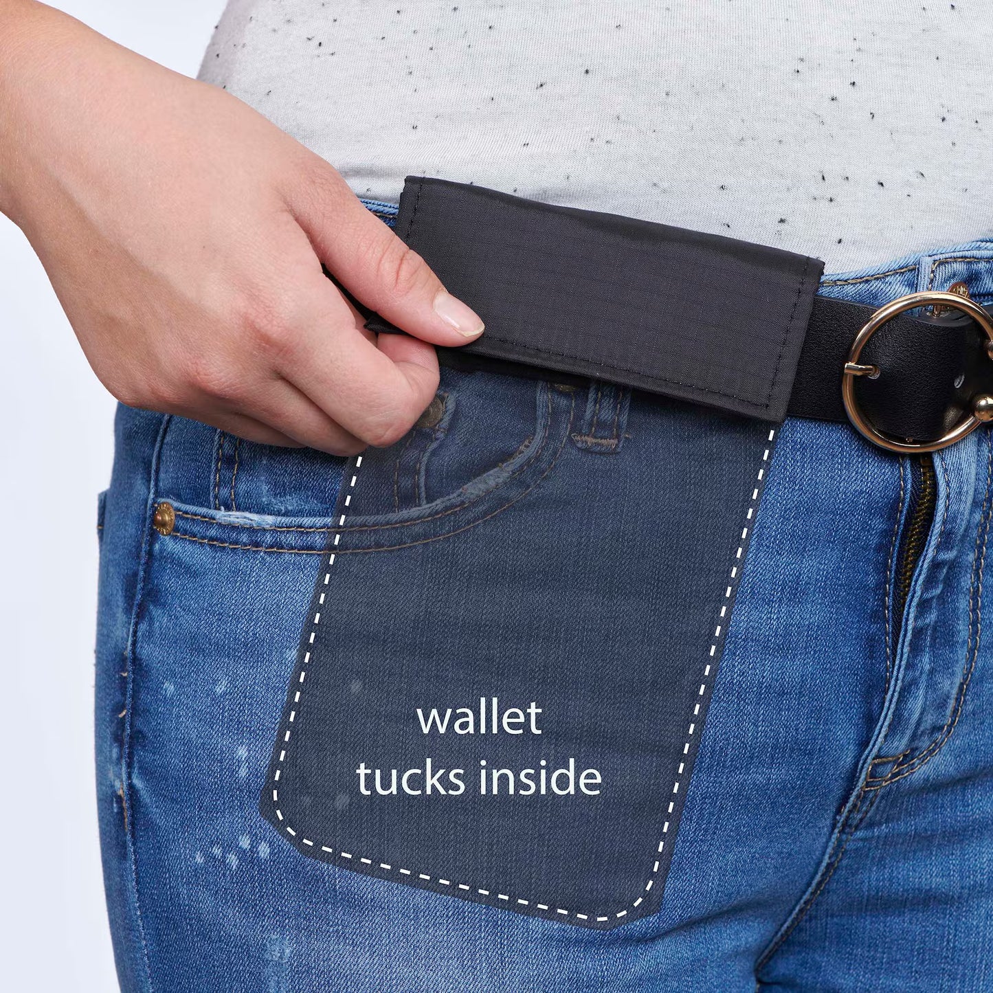 Hybrid Travel Wallet - Money Belt:  Adventure Wallet