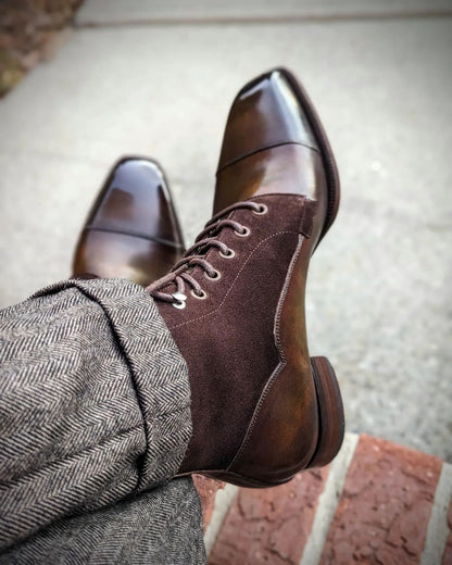 Goodyear Vintage Leather Martin Boots
