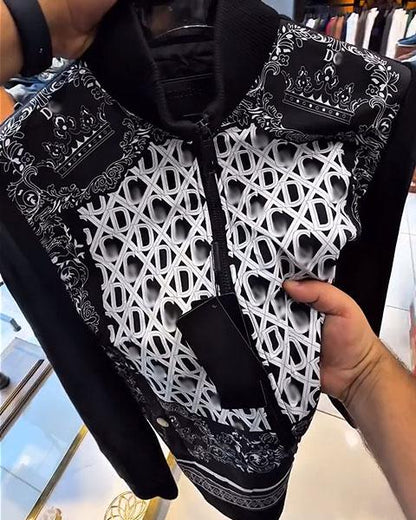 Men's All Over Print Classic Jacket