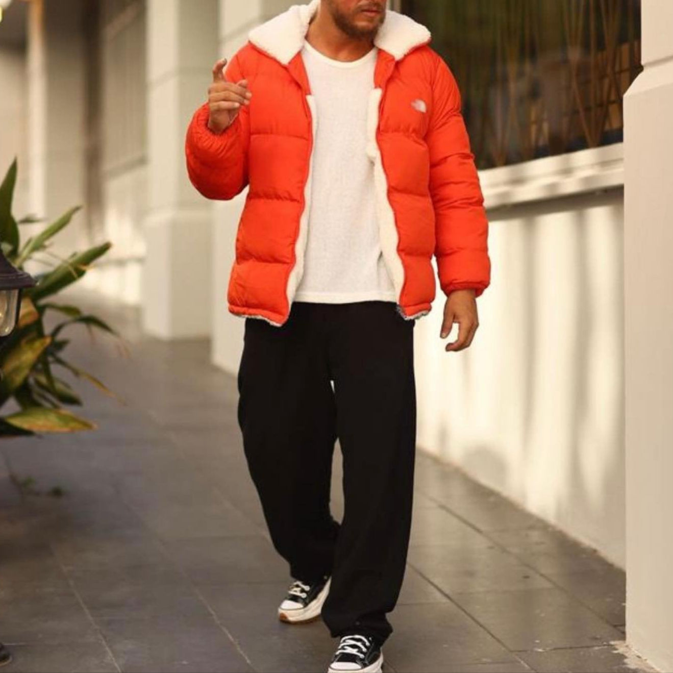 Men's Black Reversible Jacket