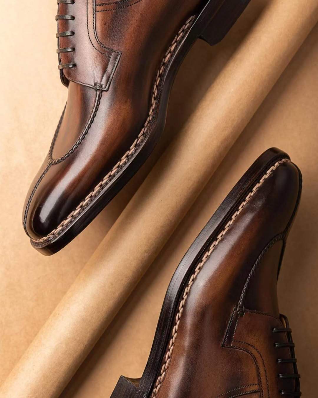 Norwegian Split Toe Derby Shoes