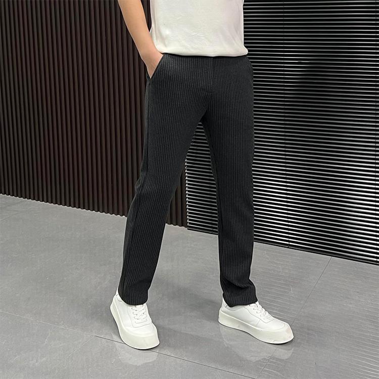 Fine Knitting Craftsmanship Simple Soft Trousers