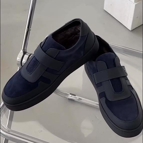 Velcro Suede Basketball Sneakers