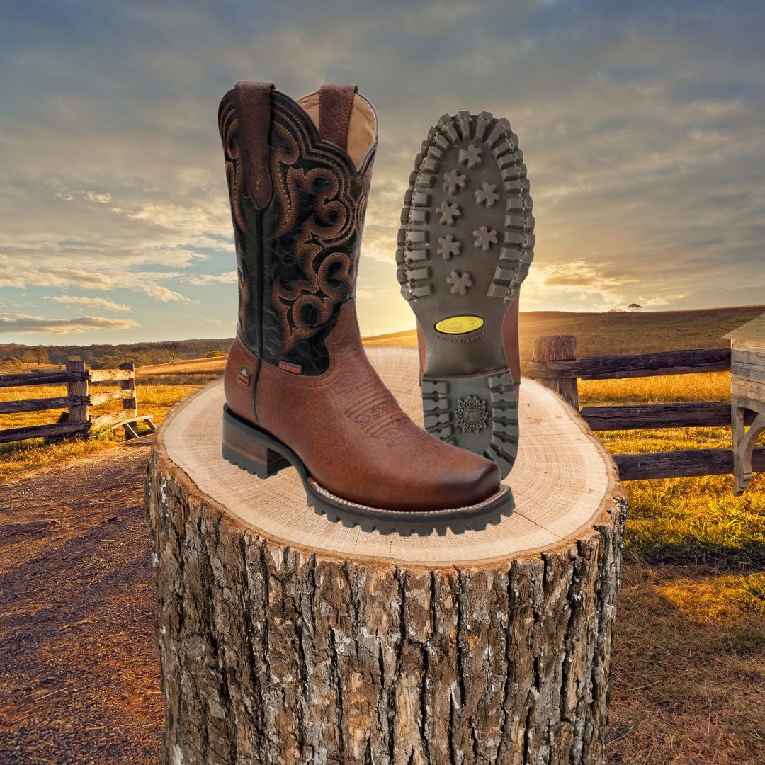 Men's Tampa Resistant Sole Western Boots - Square Toe