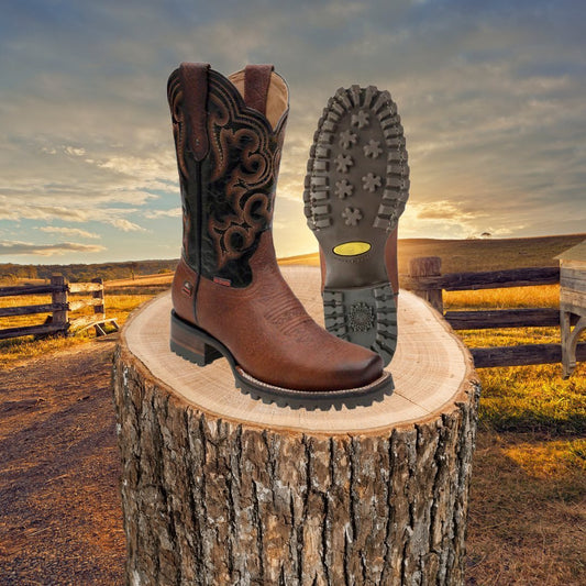 Men's Tampa Resistant Sole Western Boots - Square Toe