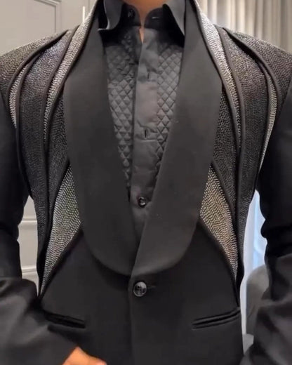 Men's trendy personalized suit jacket